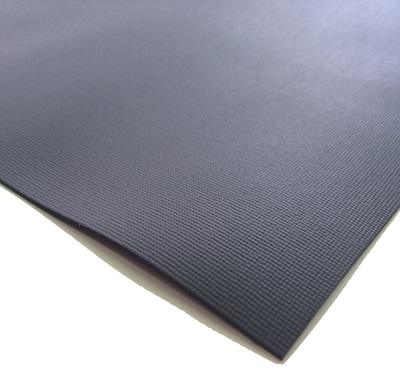 Килимок 1,2 мм зі структурою текстилю мат 473мм (рулон 20м.п.), чорний