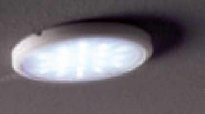 LED-cвітильник FUZZY 1,6W/12V/27LED, срібло (холодне біле світло)                                  