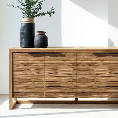 3D шпонована панель МДФ 911 Split Wood 2200х1030х20мм, дуб натуральний