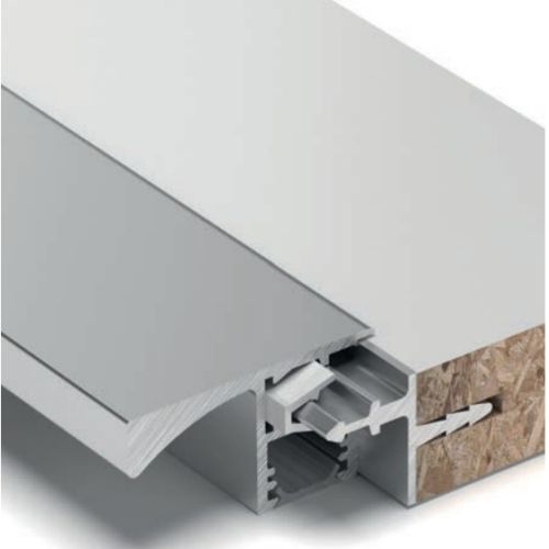 Профіль-ручка Gola, в верхні тумби під LED, графіт матовий (алюміній), 4.4м Профіль-ручка Gola, в верхні тумби під LED, графіт матовий (алюміній), 4.4м