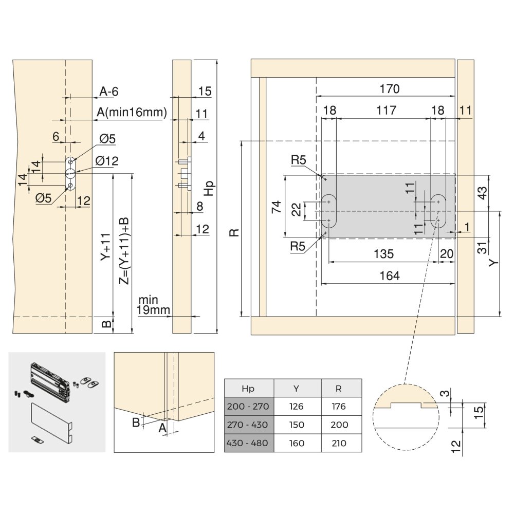 Заглушка для врізного механізму SLIMWINCH, шовково-сірий Заглушка для врізного механізму SLIMWINCH, шовково-сірий