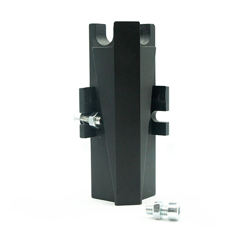 Угол соединительный внутренний 90° к цоколю с LED-подсветкой, черный (алюм.)