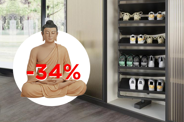 Порядок та гармонія в гардеробі з наповненням IPNOS: знижка до 34% до кінця зими