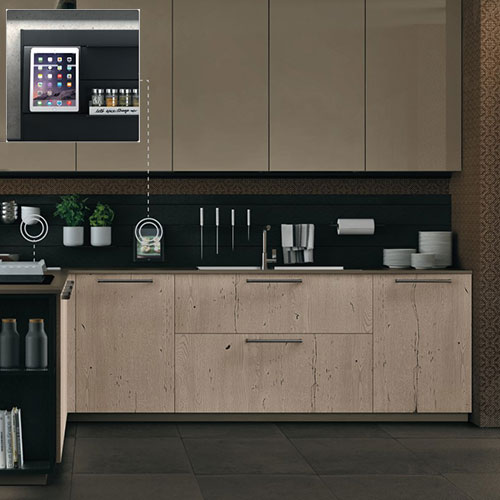 Тримач Freedom iPad 200мм, чорний (алюміній) Тримач Freedom iPad 200мм, чорний (алюміній)