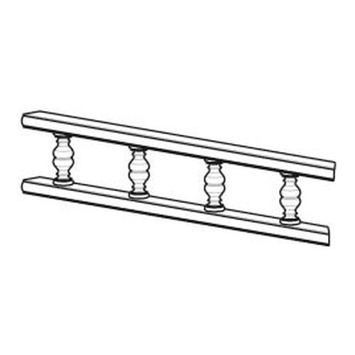 Балясина Positano 2000мм                                                                             Балясина Positano 2000мм