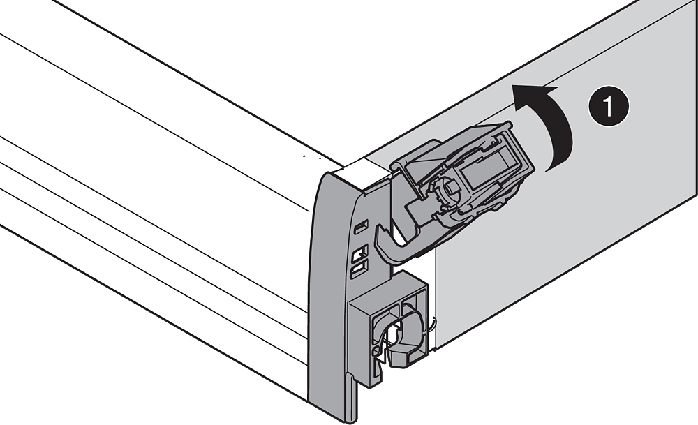 Боковий стабілізатор для систем TANDEMBOX, 550мм (верх.монтуван.) Боковий стабілізатор для систем TANDEMBOX, 550мм (верх.монтуван.)