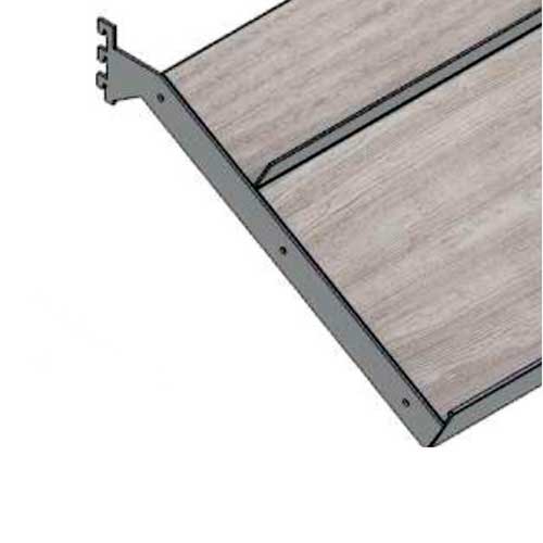 Полицетримач для взуттєвої полиці P500х30мм, лівий, чорний мат. Полицетримач для взуттєвої полиці P500х30мм, лівий, чорний мат.