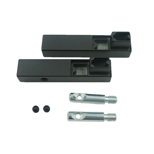 Тримач SL-2912 для труби PR-2912, боковий (пара), чорний Тримач SL-2912 для труби PR-2912, боковий (пара), чорний