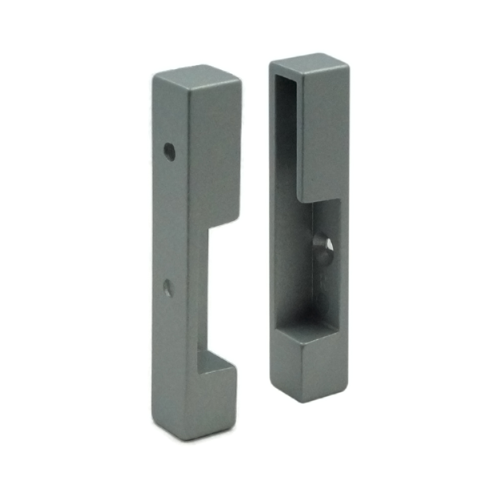 Тримач труби (боковий з кріпленням до боковини) CSS14148M5 14х14х80мм, алюміній фарбований (пара) Тримач труби (боковий з кріпленням до боковини) CSS14148M5 14х14х80мм, алюміній фарбований (пара)