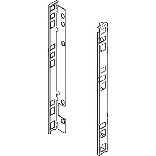Тримач задньої стінки LEGRABOX з ДСП, F(253), лівий+правий, білий шовк