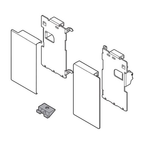 Комплект тримачів фасаду LEGRABOX M, для внутр. ящика, ОРІОН (ZI7.0M01.01L ,R + ZI7.0MS3L ,R+ Z31A00