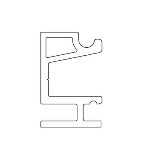 К-т верхньої направляючої New Universal (Eclettica) L=3000мм (кріплення до стіни, з заглушками) GRFS, графіт К-т верхньої направляючої New Universal (Eclettica) L=3000мм (кріплення до стіни, з заглушками) GRFS, графіт