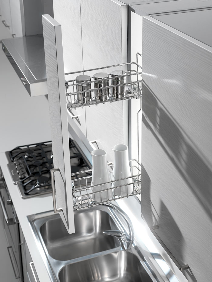 Карго 150мм (110х450х520мм) з доводчиком, лівий монтаж, бронза   Карго 150мм (110х450х520мм) з доводчиком, лівий монтаж, бронза