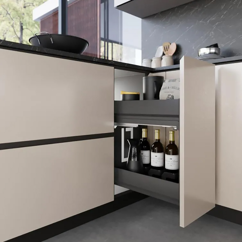 Карго Ikona 450мм, на секцію глибиною min 530мм, із напрямною Blum, Ardesia Карго Ikona 450мм, на секцію глибиною min 530мм, із напрямною Blum, Ardesia