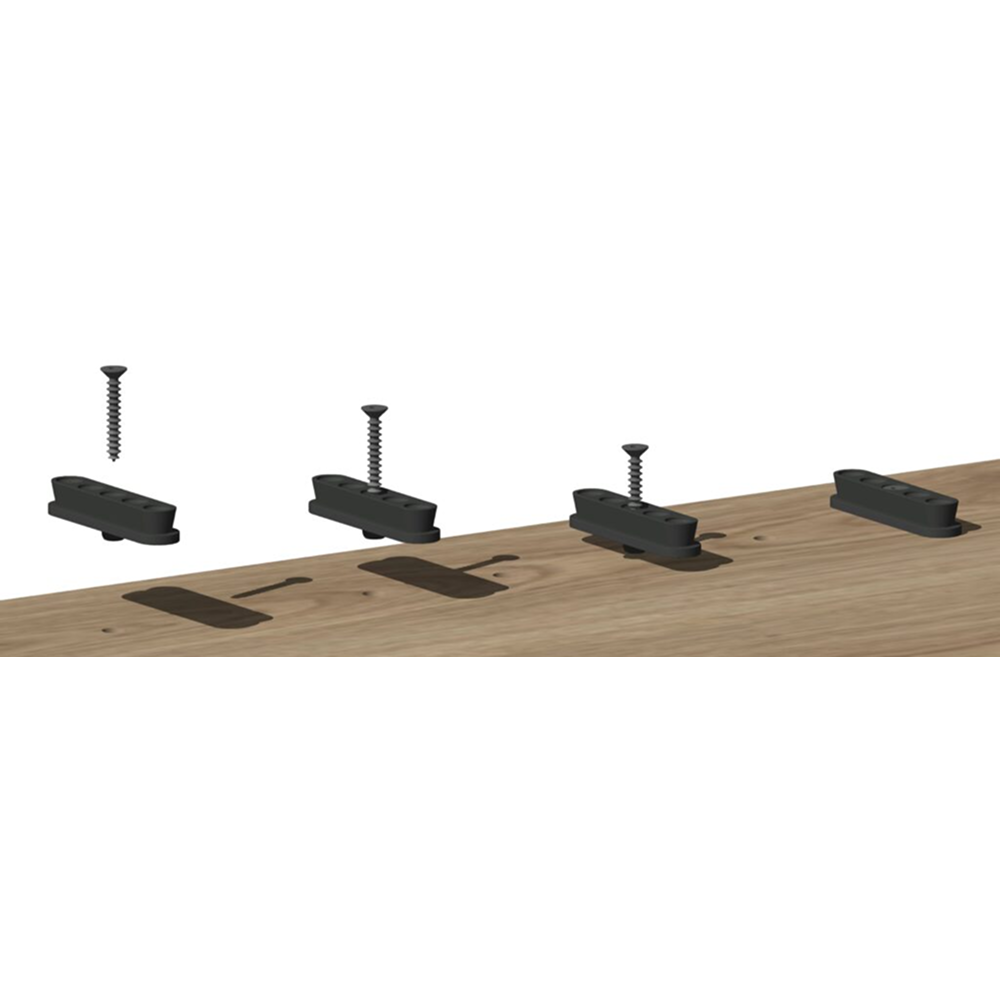 Клинові з'єднувачі KV довга муфта LH 001-s , чорна