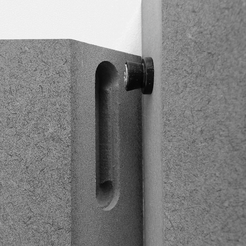 Клинові з'єднувачі KV мала гільза, чорна (пластик)