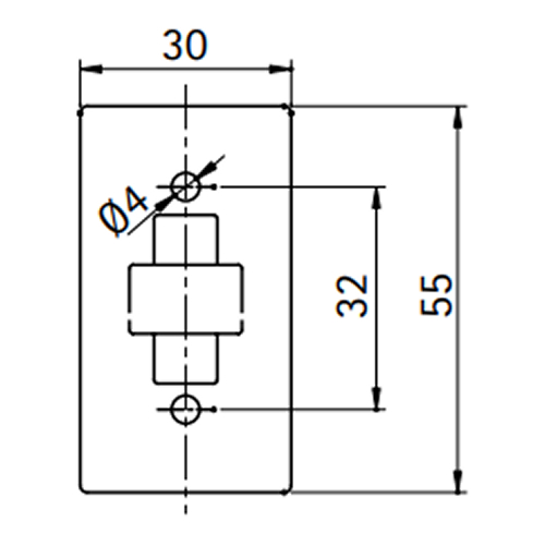 Кліпса для цоколя VOLPATO (сталь)