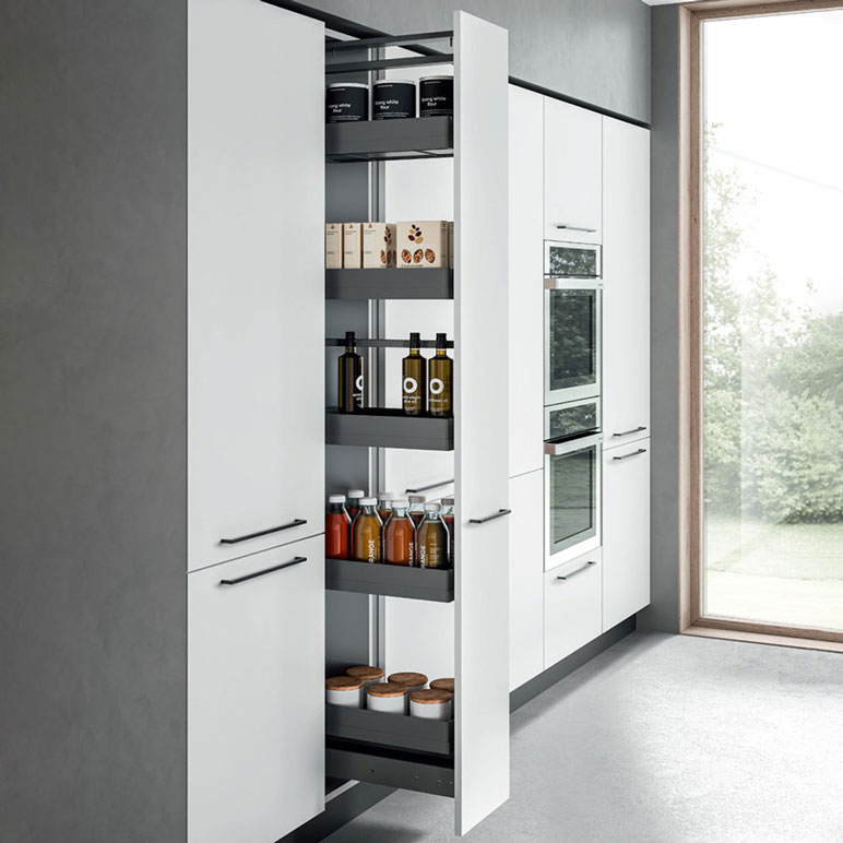 Колона 300 Sous-Chef висувна, W=233мм, H=1946-2212мм, метал, сірий оріон Колона 300 Sous-Chef висувна, W=233мм, H=1946-2212мм, метал, сірий оріон