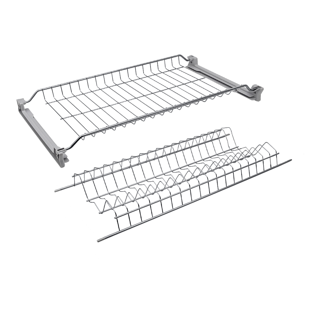 К-т сушарок  450мм, Gold 2-х рівнева, хром з рамою К-т сушарок  450мм, Gold 2-х рівнева, хром з рамою