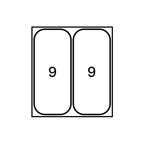 Контейнер 9XL 40-45-50см, стандартная крышка без аксессуаров, (9+9л) h209мм, серый орион