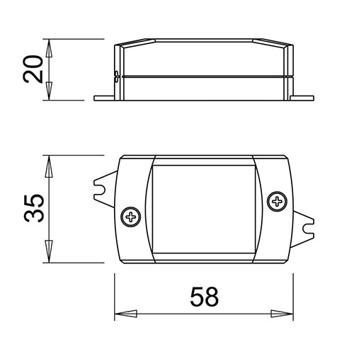 Конвертер SL6/350B до світ. Pixel, Posh, Slide, Glam, Forma 7,2W 230V/350mA (6світ.) Конвертер SL6/350B до світ. Pixel, Posh, Slide, Glam, Forma 7,2W 230V/350mA (6світ.)