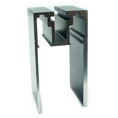 Короб для направляющої 950N, 6100мм, кріплення до стіни, чорний Короб для направляющої 950N, 6100мм, кріплення до стіни, чорний