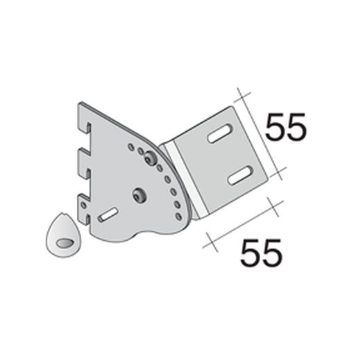 Кріплення полиці PFM, ліве, сталь Кріплення полиці PFM, ліве, сталь