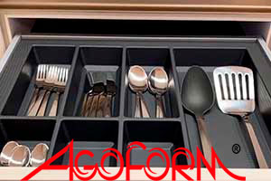 Кухонні лотки для столових приладів від Agoform