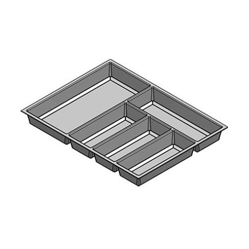 Лоток для столових приладів Classico 500/60, для Legrabox, чорний (890), Globe soft Touch Лоток для столових приладів Classico 500/60, для Legrabox, чорний (890), Globe soft Touch