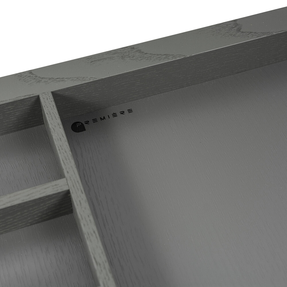 Лоток 900 Premiere (мод.1130) для столових приладів для Merivobox/Tandembox, 807x472мм, ясен, сірий оріон Лоток 900 Premiere (мод.1130) для столових приладів для Merivobox/Tandembox, 807x472мм, ясен, сірий оріон