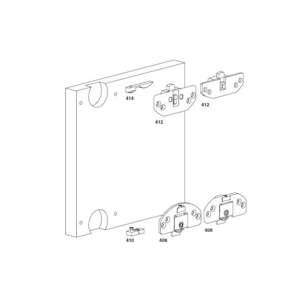 Механизм Scorribase Medio для ДСП (пластик), 15кг 