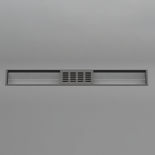 Модуль Belnet врізний L=900мм з водовідводом, алюміній сіро-коричневий