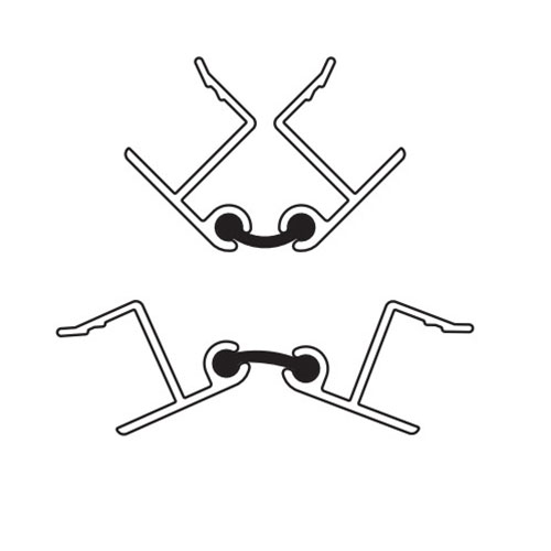 Мульти з'єднувальний елемент H=100мм, нержавійка (алюм.) Мульти з'єднувальний елемент H=100мм, нержавійка (алюм.)