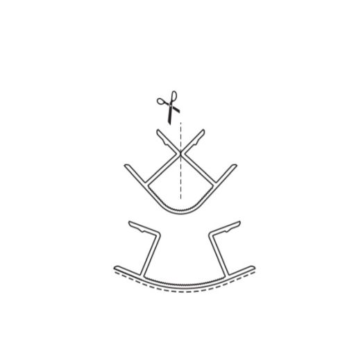 Мульти з'єдн. кут 90-135°  H=120мм, алюм. (ПВХ) Мульти з'єдн. кут 90-135°  H=120мм, алюм. (ПВХ)