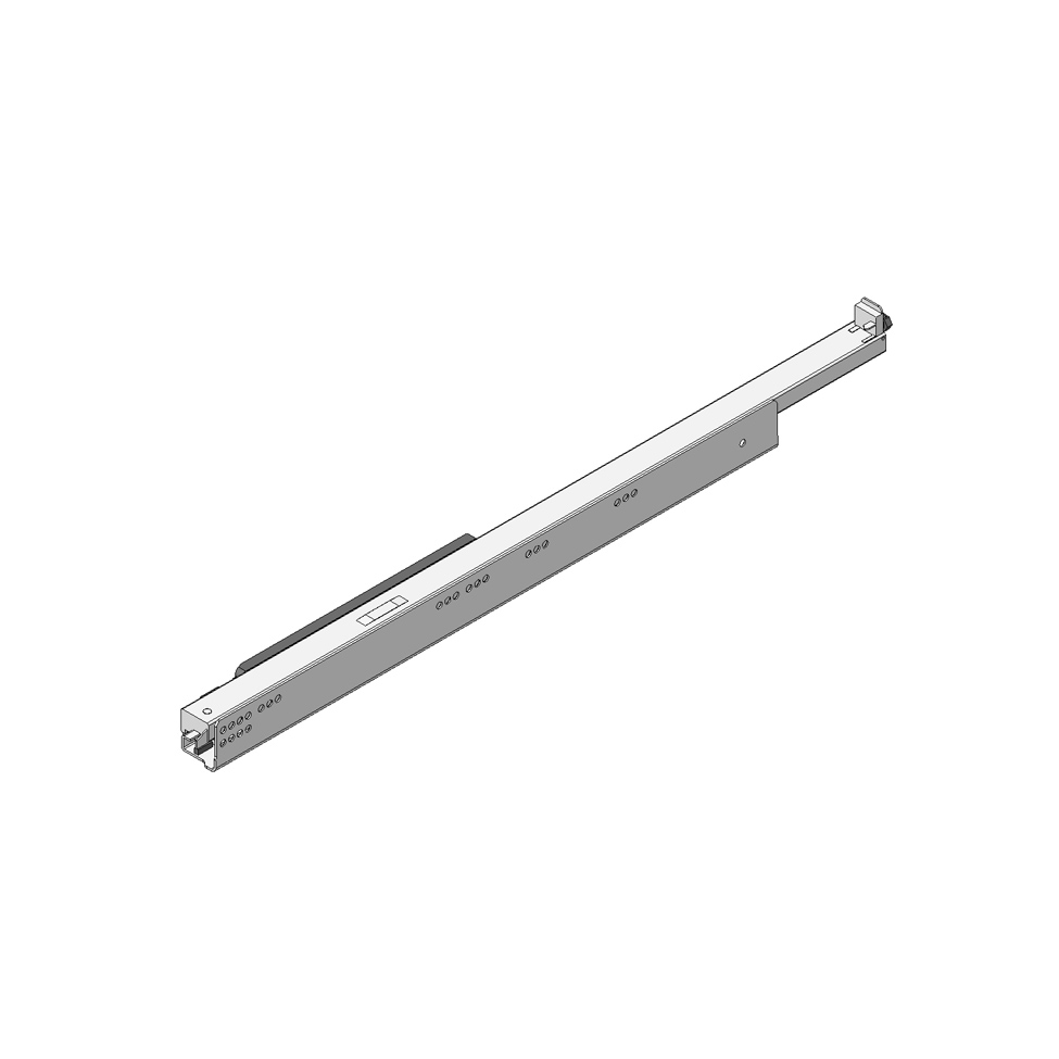 Направл. MOVENTO на 60кг, повн. висуву L=750мм, з TIP-ON  Направл. MOVENTO на 60кг, повн. висуву L=750мм, з TIP-ON