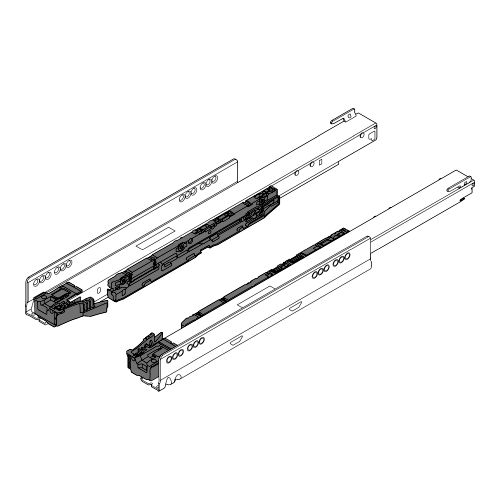 Направляюча LEGRABOX з Blumotion S, 40кг, L=450мм, ліва+права Направляюча LEGRABOX з Blumotion S, 40кг, L=450мм, ліва+права