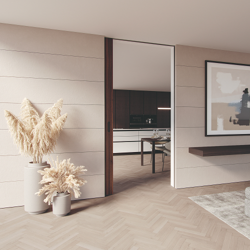 Напрямна верхня Hawa Junior 80/100, L=2500мм, чорний анодований (алюм.)