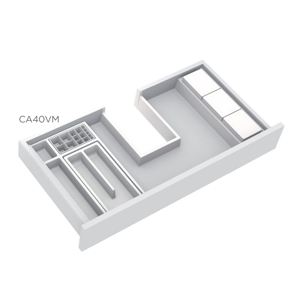 Органайзер для ванної кімнати (середній лоток), D=400мм, сірий Oріон (пласт.) Органайзер для ванної кімнати (середній лоток), D=400мм, сірий Oріон (пласт.)