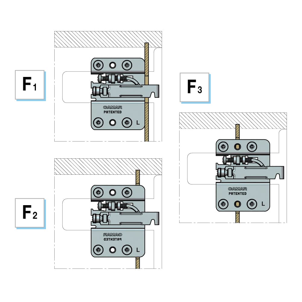 Підвіс під запресовування з фіксац. від перекидання (4-шестигранник), лівий (RV) Підвіс під запресовування з фіксац. від перекидання (4-шестигранник), лівий (RV)