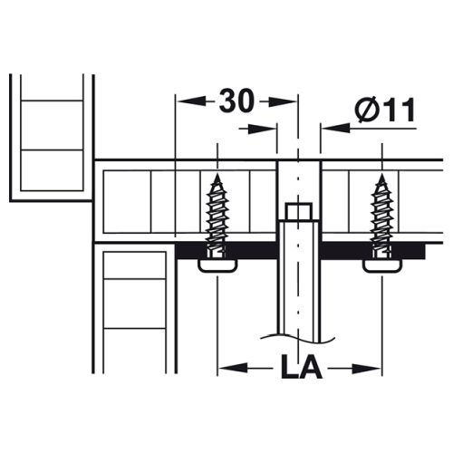Пластина оцинк. під гвинт М10 Пластина оцинк. під гвинт М10