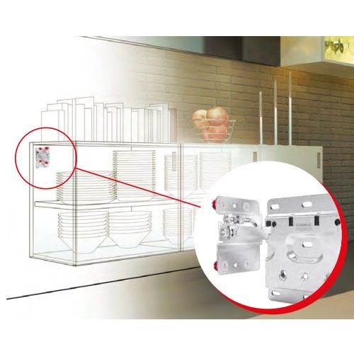 Підвіс під запресовування 807 з фіксац. від перекидання, правий Підвіс під запресовування 807 з фіксац. від перекидання, правий