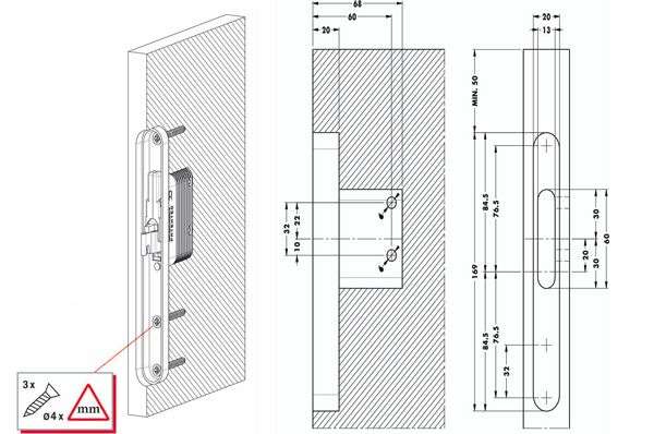 Подвесы скрытого монтажа мебельные