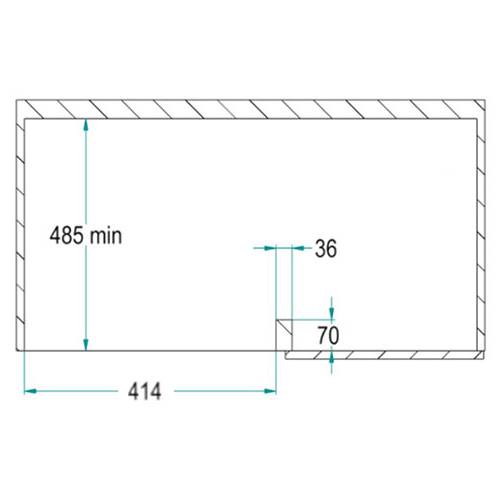 Полиця Elite висувна 450/865х485мм поворотна, 2-х рівнева, ліва, титан Полиця Elite висувна 450/865х485мм поворотна, 2-х рівнева, ліва, титан