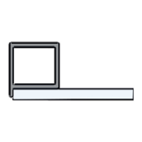 Профіль для дверей ISM 956, 6100мм, бронза карт'є