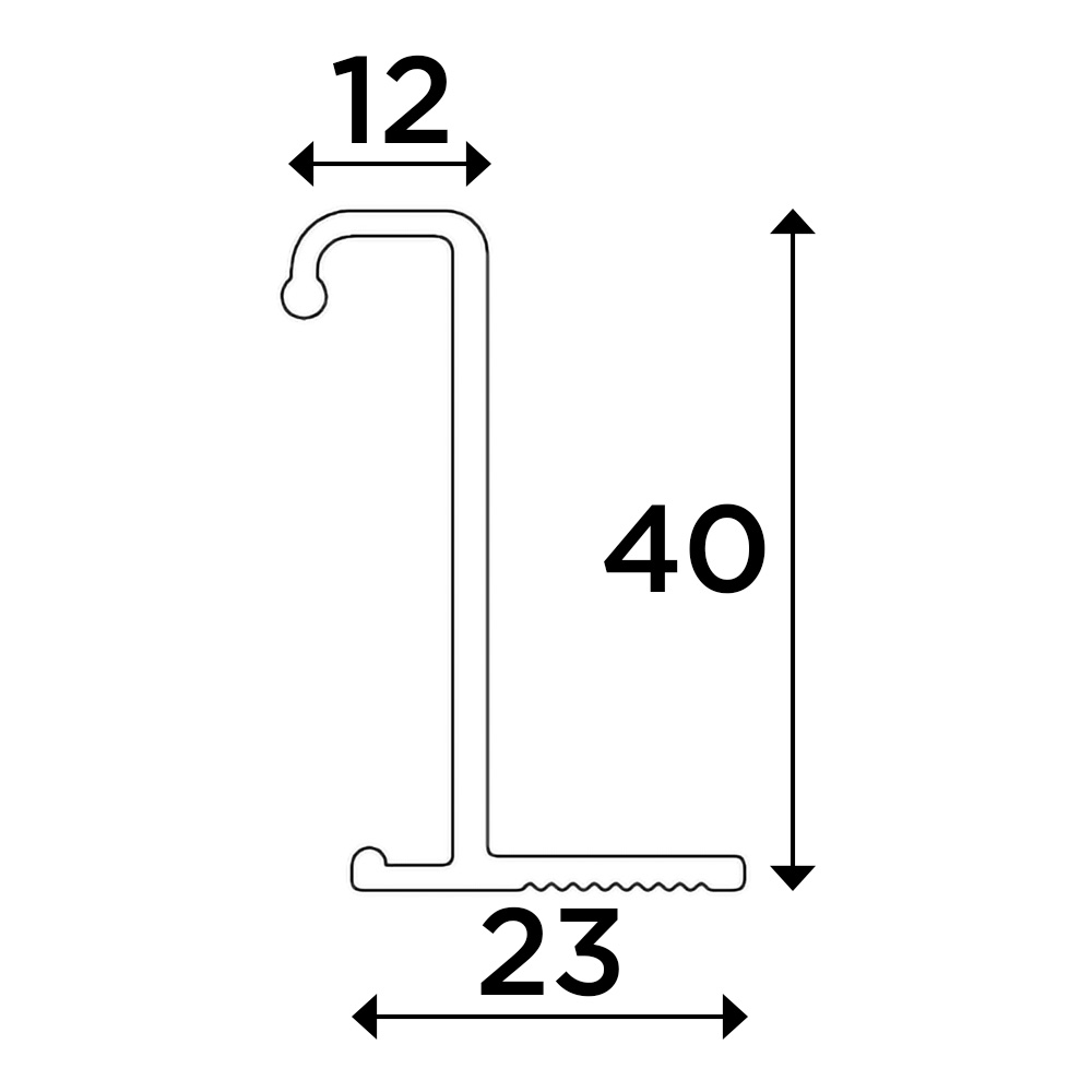 Профіль для фіксації гіпсокартону, 6м Профіль для фіксації гіпсокартону, 6м