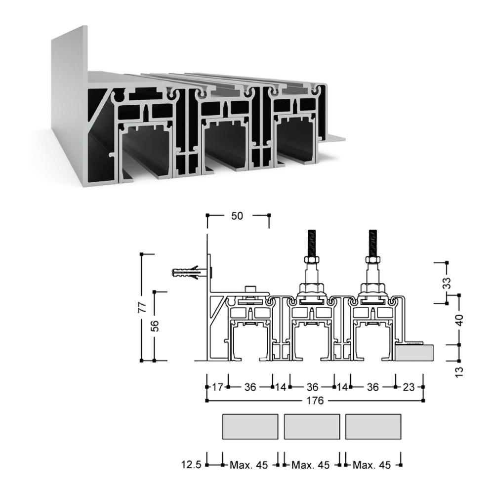 Профіль для фіксації гіпсокартону, 6м Профіль для фіксації гіпсокартону, 6м