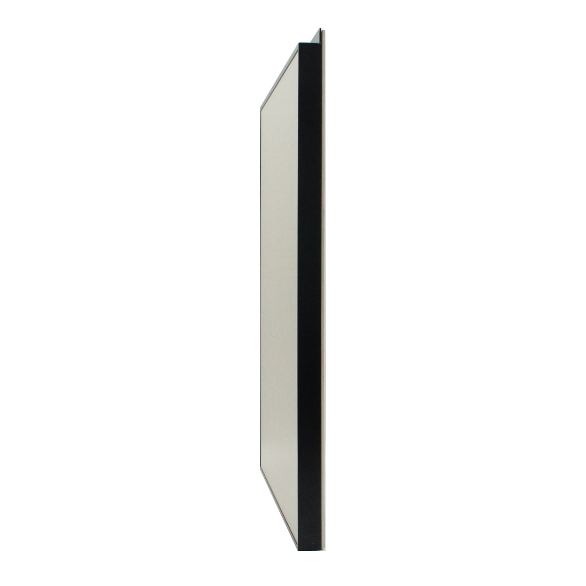 Профиль фасадный под керамику с ручкой 2740мм, черный (алюминий)