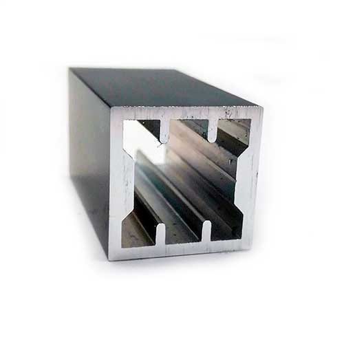 Профіль горизонтальний OL965, 6100мм, (верх, нижній, центр.), чорний мат. Профіль горизонтальний OL965, 6100мм, (верх, нижній, центр.), чорний мат.