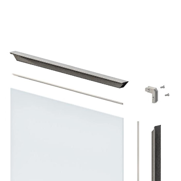 Профіль рамковий Ante AV6, 19x20 мм, 5 м, чорний (алюм.) Профіль рамковий Ante AV6, 19x20 мм, 5 м, чорний (алюм.)