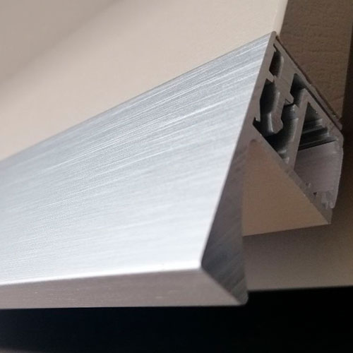 Профіль-ручка Gola, в верхні тумби під LED, алюміній, 4.4м Профіль-ручка Gola, в верхні тумби під LED, алюміній, 4.4м